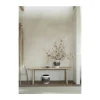 Stelton Stockholm Lignum Vase H 25,7 cm - Aluminium - Hvid/brun