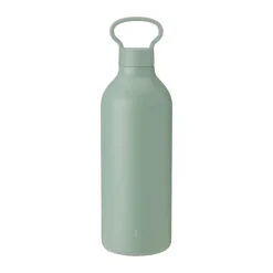Stelton Tabi Termo Drikkedunk 1 liter - Genbrugt rustfrit stål/PP plast/silikone - Dusty Green