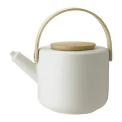 Stelton Theo Tekande 1,25 liter - Stentøj/Bambus - Sand