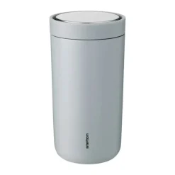 Stelton To Go Click Rejsekrus 20 cl - Rustfrit stål - Soft cloud