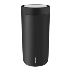 Stelton To-Go Click Termokop 40 cl - Rustfrit stål - Soft black