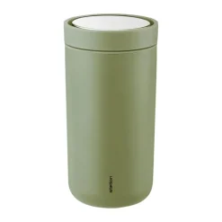 Stelton To-Go Click Termokop 20 cl - Rustfrit stål - Soft green
