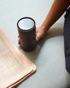 Stelton To-Go Click Termokop 20 cl - Rustfrit stål - Soft black