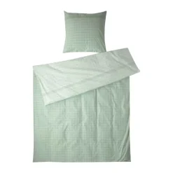 Stelton Vibeke Klint Sengetøj B 140 x L 220 cm - Bomuld - Grøn