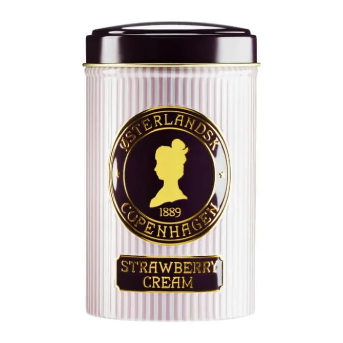 Østerlandsk 1889 Copenhagen Strawberry Cream Te 125 gram i løs vægt