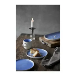 Studio Round North Krus 33 cl - Stentøj - Matte white/shiny river