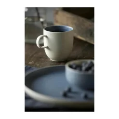 Studio Round North Krus 33 cl - Stentøj - Matte white/matte river