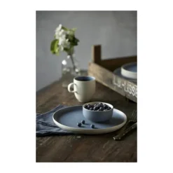 Studio Round North Krus 33 cl - Stentøj - Matte white/matte river