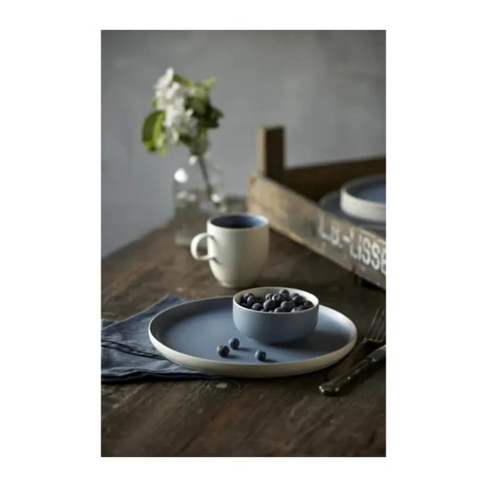 Studio Round North Krus 33 cl - Stentøj - Matte white/matte river