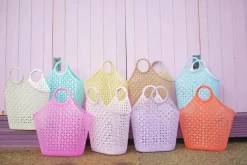 Sun Jellies Atomic Taske B 14 x L 40 x45 cm - Polyethylen - Latte