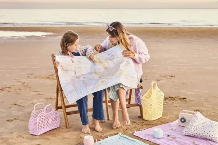 Sun Jellies Atomic Taske B 14 x L 40 x45 cm - Polyethylen - Gul