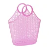 Sun Jellies Atomic Tote H 45 x B 40 x D 16 cm - 100% Genanvendeligt plastik - Neon Pink