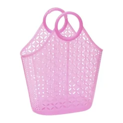 Sun Jellies Atomic Tote H 45 x B 40 x D 16 cm - 100% Genanvendeligt plastik - Neon Pink