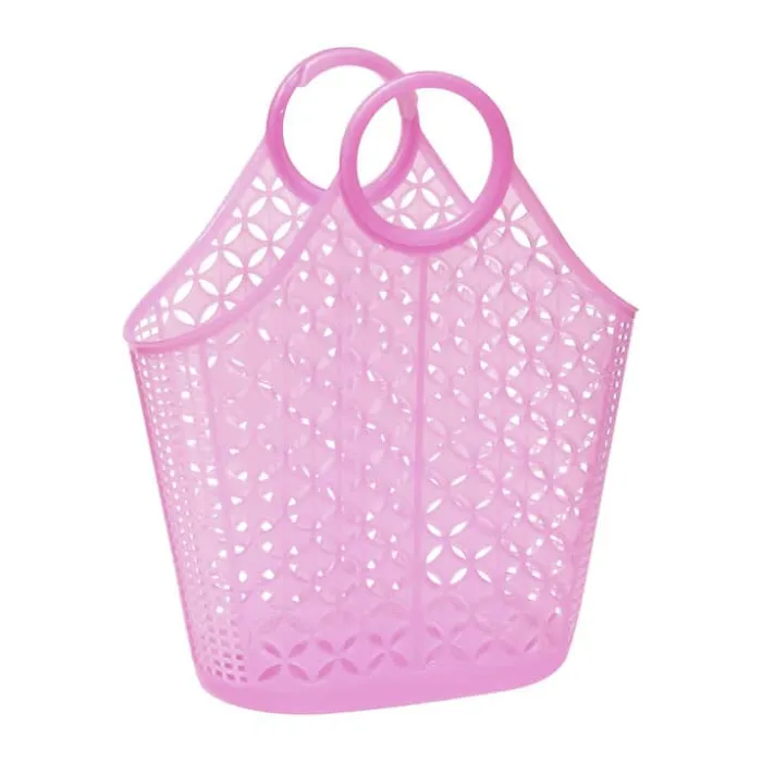 Sun Jellies Atomic Tote H 45 x B 40 x D 16 cm - 100% Genanvendeligt plastik - Neon Pink