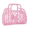 Sun Jellies Retro Taske - Mini B 15 x L 7 x H 13 cm - Polyethylen - Bubblegum Pink