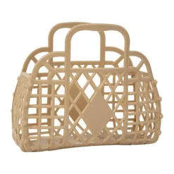 Sun Jellies Retro Taske - Mini B 15 x L 7 x H 13 cm - Polyethylen - Latte