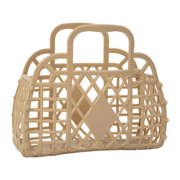 Sun Jellies Retro Taske - Mini B 15 x L 7 x H 13 cm - Polyethylen - Latte