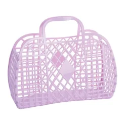 Sun Jellies Retro Taske - Stor B 14 x L 35 x H 30 cm - Polyethylen - Lys Lilla