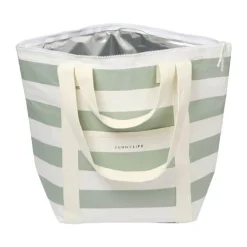 Sunnylife La Palma Køletaske H 41 x B 19 x L 49 cm - Plastik/bomuld - Sage