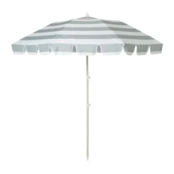 Sunnylife La Palma Parasol Ø 170 x H 200 cm - Polyester/Stål/PP-plastik - Sage