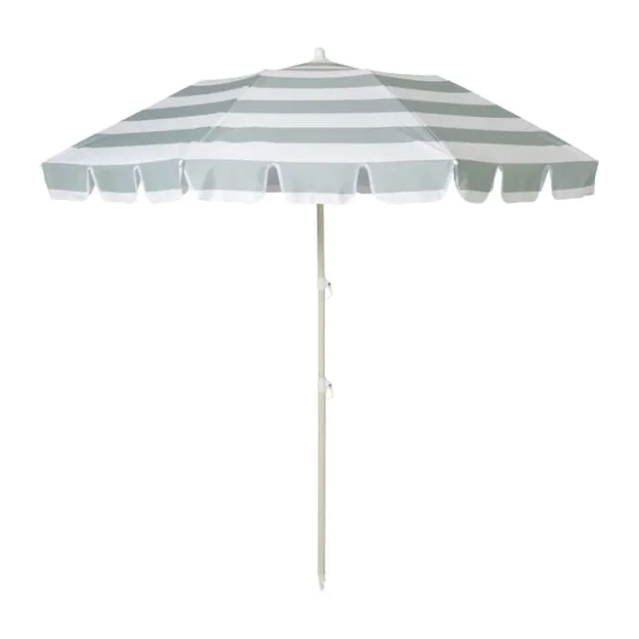 Sunnylife La Palma Parasol Ø 170 x H 200 cm - Polyester/Stål/PP-plastik - Sage