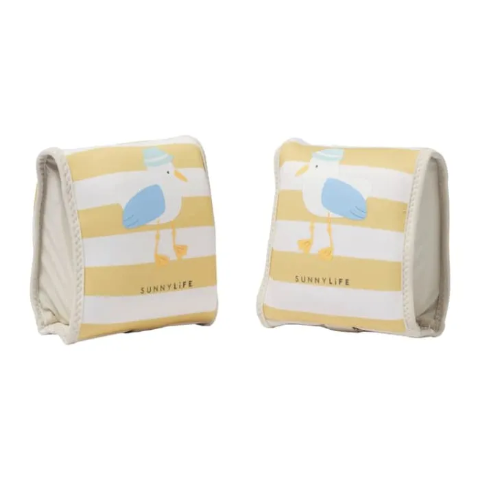 Sunnylife Sid The Seagull Badevinger 2 stk. - PVC - Multifarvet