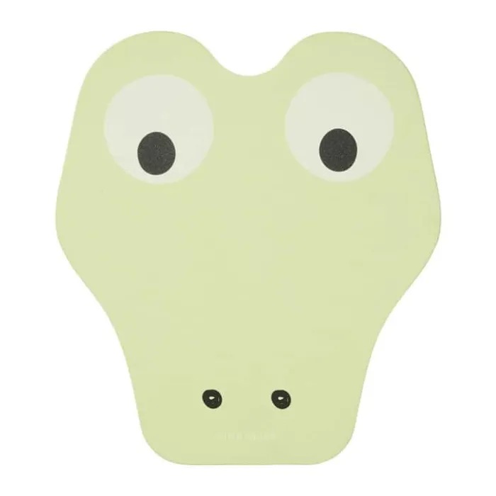 Sunnylife Svømmebræt - Cookie The Croc B 32 x L 36 cm - EVA Plastik - Grøn