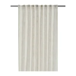 Svanefors Ana Gardin - 2 stk. H 280 x B 140 cm - Polyester - Natur