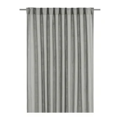 Svanefors Cecil Gardin - 2 stk. H 260 x B 145 cm - Polyester - Nougat