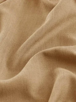 Svanefors Cecil Gardin - 2 stk. H 260 x B 145 cm - Polyester - Brun