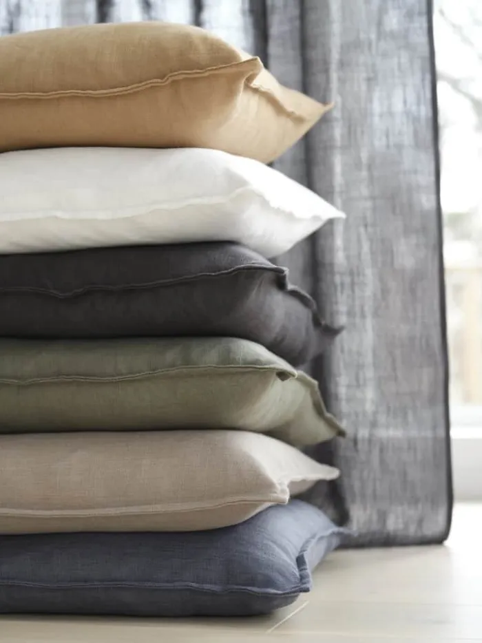 Svanefors Cecil Pudebetræk B 45 x L 45 cm - Polyester - Nougat