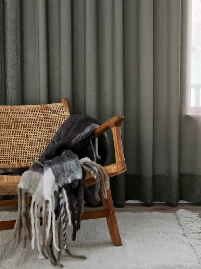 Svanefors Diana Gardin H 300 x B 280 cm - Polyester - Mos