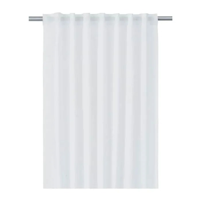 Svanefors Diana Gardin - 2 stk. H 280 x B 140 cm - Polyester - Offwhite
