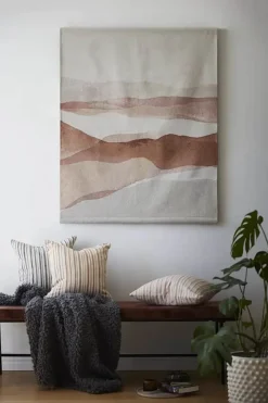 Svanefors Dunes Vægtæppe B 129 x L 98 cm - Bomuld - Beige