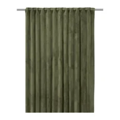 Svanefors Estrelle Gardin - 2 stk. H 320 x B 135 cm - Polyester - Mos