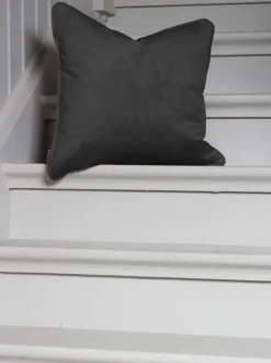 Svanefors Estrelle Pudebetræk B 45 x L 45 cm - Polyester - Antracit