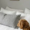 Svanefors Ilse Pudebetræk B 80 x L 35 cm - Polyester - Grå