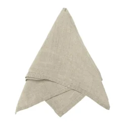 Svanefors Julie Mundserviet B 45 x L 45 cm - Hør - Beige