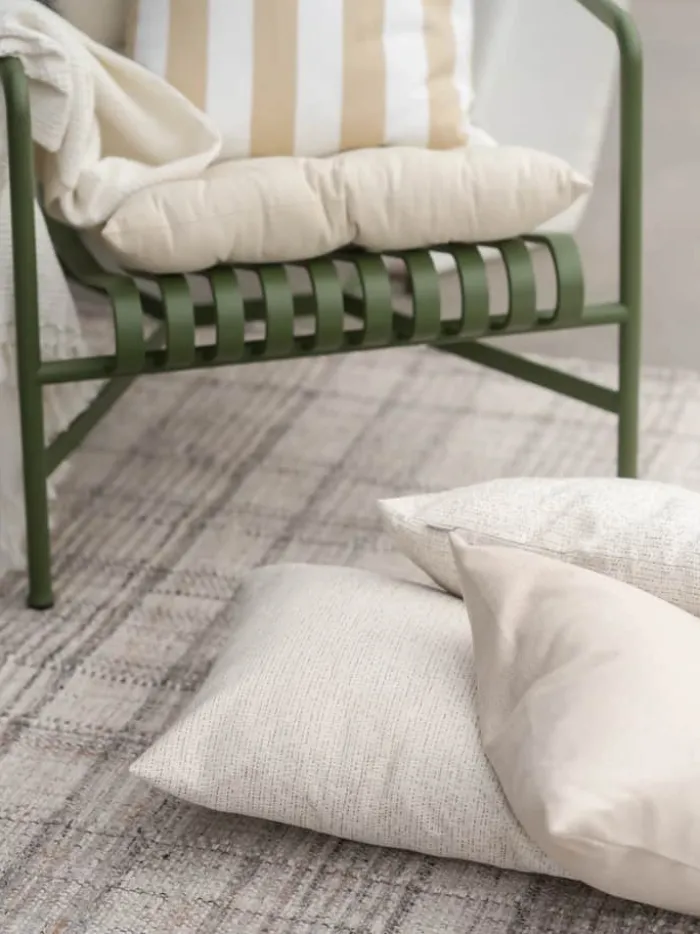 Svanefors Molin Udendørspudebetræk B 45 x L 45 cm - Akryl - Beige