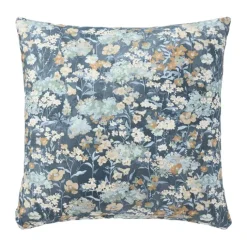 Svanefors Äng Pudebetræk B 45 x L 45 cm - Bomuld - Blå