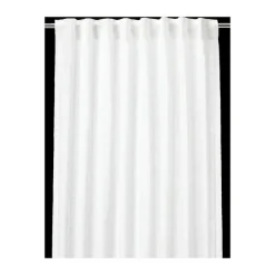 Svanefors Otila Gardin - 2 stk. H 250 x B 125 cm - Bomuld - Hvid