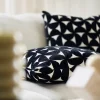 Svanefors Tess Pudebetræk B 45 x L 45 cm - Polyester - Mørkeblå