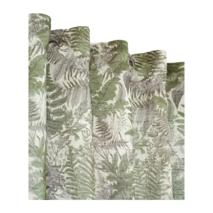 Svanefors Tilly Gardin - 2 stk. H 270 x B 135 cm - Polyester - Mos