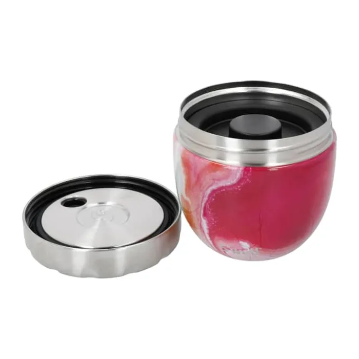S'well 2-i-1 Madbeholder 636 ml - Rustfrit stål - Rose