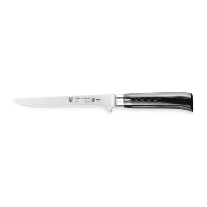 Tamahagane SAN KYOTO Filetkniv L 16 cm - Rustfrit stål - Stål/sort