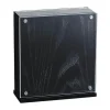 Tamahagane SAN KYOTO Knivblok H 26 x B 10 x L 24 cm - Finer/plexiglas - Sort