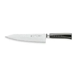 Tamahagane SAN KYOTO Kokkekniv L 21 cm - Rustfrit stål - Stål/sort