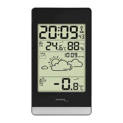 Technoline Digital Vejrstation H 14,9 x B 8,2 x L 2,1 cm - Plastik - Sort