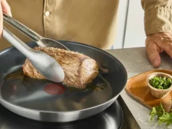 Tefal Emotion Plus Stegepande Ø 28 cm - Rustfrit stål - Keramisk non-stick belægning
