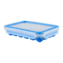 Tefal Masterseal Isterningebakke B 16,5 x L 22,6 cm - Plastik - Klar/blå